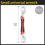 Onnfang 6-60mm Universal Wrench Multi-function Wrench Tool Home Repair Key Hand tool Adjustable Purpose Universal Pipe Wrench