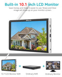 3MP WiFi Home Security Kit 10.1&quot;Monitor NVR Kit Wireless PTZ Security Camera System 2Way Audio CCTV Surveillance Cameras Set HDD