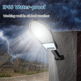 1000W LED Solar Lights Outdoor Garden Street Light With Motion Sensor and Remote Control Waterproof Wall Light for Garage