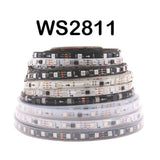 WS2811 WS2812B WS2813 WS2815 5050 RGB Smart LED Strip Individually Addressable IC 30/60/144Pixels/Leds/m Tape Light IP30/65/67