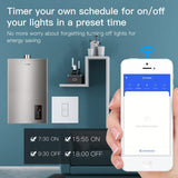 Zigbee Smart Boiler Switch 20A Relay Circuit Breaker for High Power Electric Boiler Water Heater Works with Alexa Google Home