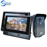 7 Inch 2.4Ghz Wireless Video Intercom Punch-Free Motion Detection Long Standby Visual Doorbell Security System for Home