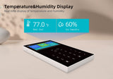 Smart Home Alarm System Wireless Home Alarm Support Alexa &amp; Google Home With Temperature Humidity Display Security Alarms