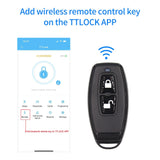 Zine-Alloy IP66 Waterproof Smart TTLock App  Bluetooth Fingerprint or Bell Access Control Keypad Opener Reader Door Lock System