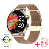 2022 NFC Smart Watch Men AMOLED 360*360 HD Screen Always Display The Time Bluetooth Call Waterproof Smartwatch Women For Xiaomi