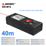 SNDWAY Laser Range Finder Laser Rangefinder Laser Distance Meter Digital Measuring Device Tool Electronic Tape Laser Trena TG MT