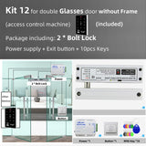 WiFi Door Access Control Keypad IP68 Waterproof RFID Keyboard Controller Reader Touch Door Opener APP Remote Unlock WG26/34