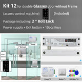 WiFi Door Access Control Keypad IP68 Waterproof RFID Keyboard Controller Reader Touch Door Opener APP Remote Unlock WG26/34