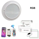 27W IP68 Waterproof Swimming Pool Lighting DC12v LED RGB Underwater Lamp With Remote Controller for Garden Decor Outdoor Light