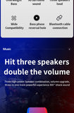 Bluetooth Speaker Home Theater Sound System Mini Speakers Desktop Computer MP3 Player Audio for PC Phone Subwoofer Multi-media