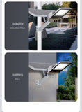 Super bright Split solar street light Waterproof LED Solar Street Light Backyard Street Lamps Security Flood Lighting wall lamp