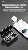 TWS Bluetooth Earphones Wireless Headphones With Mic Earbuds HiFi Stereo Sports Waterproof Headsets For Smart phone