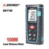 SNDWAY Laser Range Finder Laser Rangefinder Laser Distance Meter Digital Measuring Device Tool Electronic Tape Laser Trena TG MT