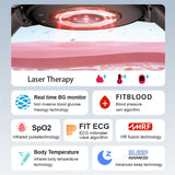 ECG+PPG Painless Non invasive Blood Glucose Smart Watch Men sangao Laser Treatment Blood Pressure Health Sports Smartwatch Men
