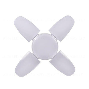 E27 LED Bulb Fan Blade Timing Lamp 220V 110V 60W Foldable Led Light Bulb Lampada For Home Ceiling Light With Remote Controller