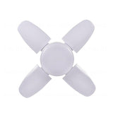 E27 LED Bulb Fan Blade Timing Lamp 220V 110V 60W Foldable Led Light Bulb Lampada For Home Ceiling Light With Remote Controller