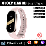 New Intelligent Sports Health Bracelet with 1.14-inch high-definition screen and multiple health monitoring modes Smart Watch