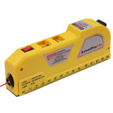 Laser Level Multifunction 4 In 1 Household Level Ruler Measuring Laser Ruler with Rotate Tripod Ertical Horizontal Level Tools