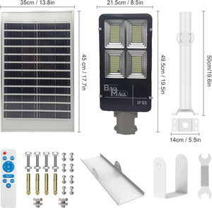 Super bright Split solar street light Waterproof LED Solar Street Light Backyard Street Lamps Security Flood Lighting wall lamp