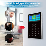4G Wireless Burglar Alarm System PG109 Smart Home Security System Support Alexa&amp;Google Home Door Windows Motion Sensor Alarm