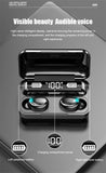 TWS Bluetooth Earphones Wireless Headphones With Mic Earbuds HiFi Stereo Sports Waterproof Headsets For Smart phone