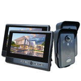 7 Inch Wireless Video Intercom in Private House Punch-Free Interphone Doorbell Video Entry Phone Intercoms for the Apartment