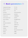 MINI Projector YT500 Home Theater Cinema PortableProjectors Sync Android IOS Phone Smart TV LED Beamer For 1080P FUll HD Video