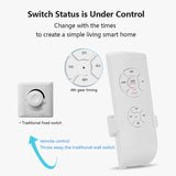 Universal Ceiling Fan Lamp Remote Controller Kit diy Smart Remote Adjust Speed timing ceiling fan Light Remote Control Switch