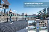4K 8MP 180 Ultra Wide View Angle 4G Solar Security Camera Outdoor WIFI 4X Zoom Dual Lens PIR Human Detection CCTV Camera