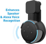 Speaker Wall Mount Holder Stand Hanger for Alexa Echo Dot 3rd Generation Indoor Sound Box With Screwless Cable Management