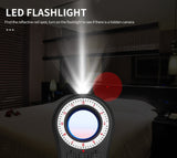 SHERWAY S200S100 Anti-Candid Camera Detector Detection Equipment Business Travel Room Anti-Surveillance Camera infrared Detector