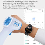 2023 ECG Smart Watch Men Laser Treatment Body Temperature Heart Rate Blood Pressure Monitor IP68 Waterproof Smartwatch For Women