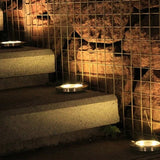 20LED Solar Power Disk Light Outdoor Garden Solar Underground Light Deck Light Spotlight Buried Solar Led Lamp Garden Decoration