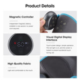 Electric Shoulder Massager Heating Vibration Massage Support Belt Knee Arthritis Pain Relief Thermal Physiotherapy Brace