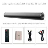 TV Car Sound Bar Wired and Wireless Bluetooth-compatible Home Surround SoundBar for PC Theater TV Computer Speaker