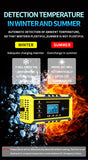 12V/24V 8A Full Automatic Battery chargers Digital LCD Display Car Battery Chargers Power Puls Repair Chargers Wet Dry Lead Acid