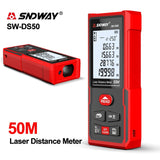 SNDWAY Laser Range Finder Laser Rangefinder Laser Distance Meter Digital Measuring Device Tool Electronic Tape Laser Trena TG MT