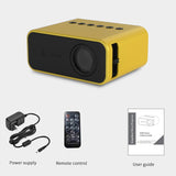 Projector MINI Home Theater Cinema 3D LED Beamer Wired Wireless Sync Smart Phone Support Full HD 1080P Video