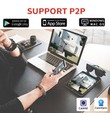 5MP 4G SIM Card Security Floodlight IP Camera Wireless 1080P Outdoor PTZ CCTV Surveillance Cam 40W 20A Battery Solar Panel CamHi