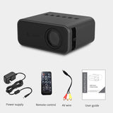 MINI Projector YT500 Home Theater Cinema PortableProjectors Sync Android IOS Phone Smart TV LED Beamer For 1080P FUll HD Video