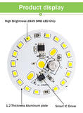 LED Downlight Recessed Ceiling Lamp 3W 5W 7W 9W 12W NO Driver Led Spotlight AC 220V For Indoor Lighting Living Room Bedroom