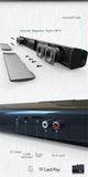 TV Car Sound Bar Wired and Wireless Bluetooth-compatible Home Surround SoundBar for PC Theater TV Computer Speaker