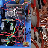 260/240/60CPS Assortment Car Auto Copper Ring Terminal Wire Crimp Connector Bare Cable Battery Terminals Soldered Connectors Kit