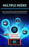 12V/24V 8A Full Automatic Battery chargers Digital LCD Display Car Battery Chargers Power Puls Repair Chargers Wet Dry Lead Acid