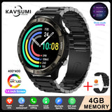 2023 4G RAM 1.60&quot; New Smart Watch Men Display Voice Calling Sport Watches Local Music Playback IP67 Waterproof Clock For Xiaomi