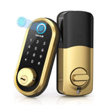 Wifi Fingerprint Smart Door Lock Biometric Keyless Entry Front Lock Remote Control Keypad Electronic Deadbolt Lock Home
