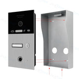 JeaTone 1.0MP Fingerprint IP SIP Doorbell Doorphone Call Panel for 1/2/3 Floors with IC Cards, Night Vision, Waterproof Function