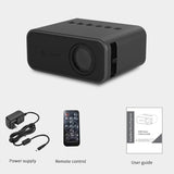 Projector MINI Home Theater Cinema 3D LED Beamer Wired Wireless Sync Smart Phone Support Full HD 1080P Video