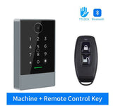 TTLOCK QR Code Access Control Reader 13.56Mhz Rfid IP67 Waterproof Keypad QRcode Scanner K3Q +G2 Hub Work with Alexa Google Home