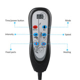 Vibrating Heating Back Waist Massager for Car Chair Office Lumbar Neck Pain Relief Vibration Cushion Shoulder Back Massage Mat